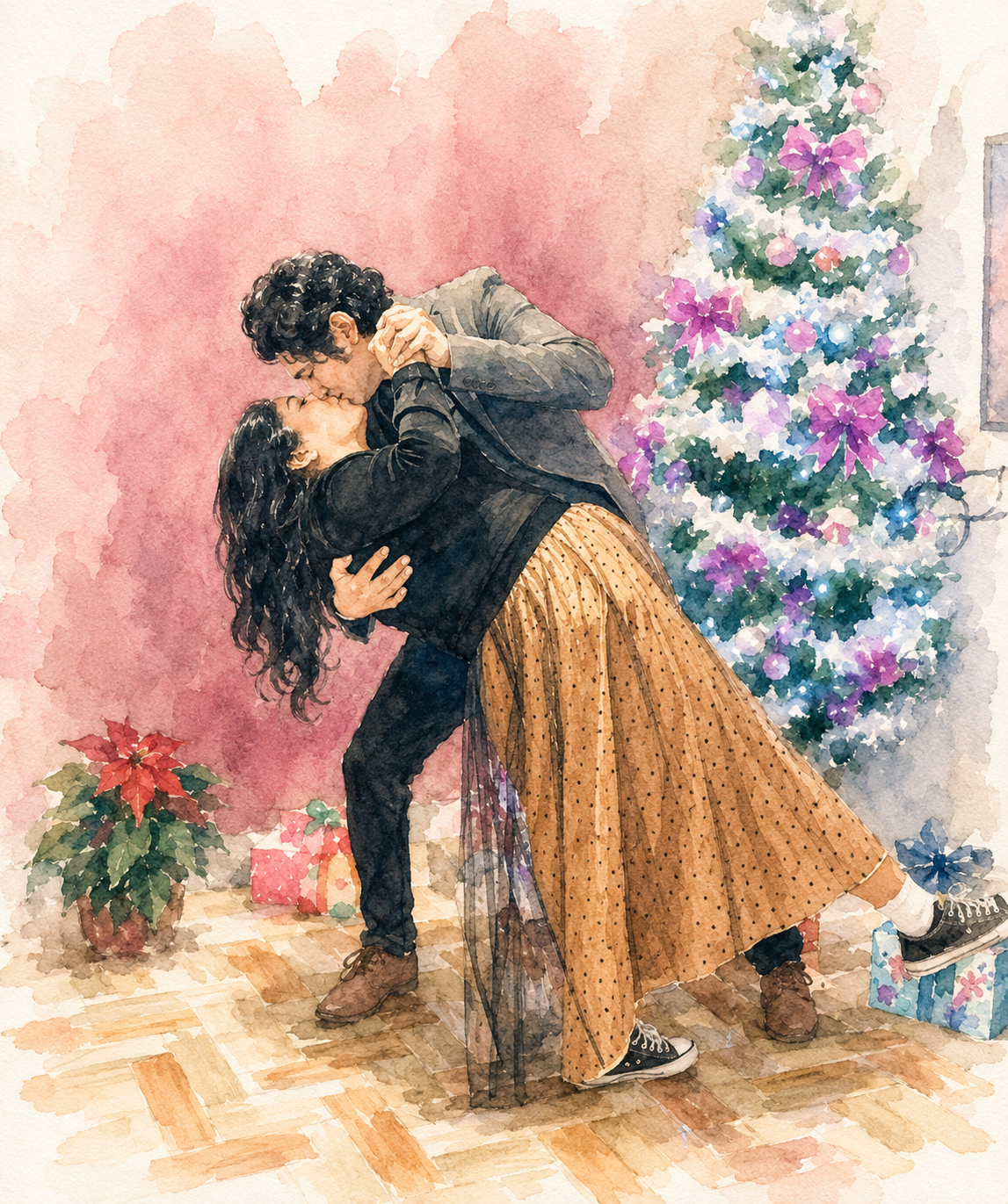 Fotografía final de los novios