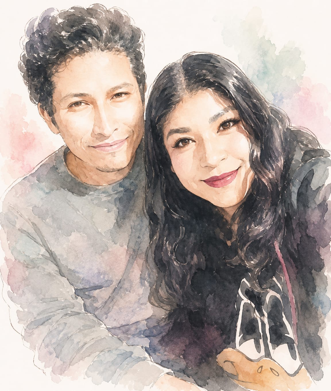 Foto de los novios